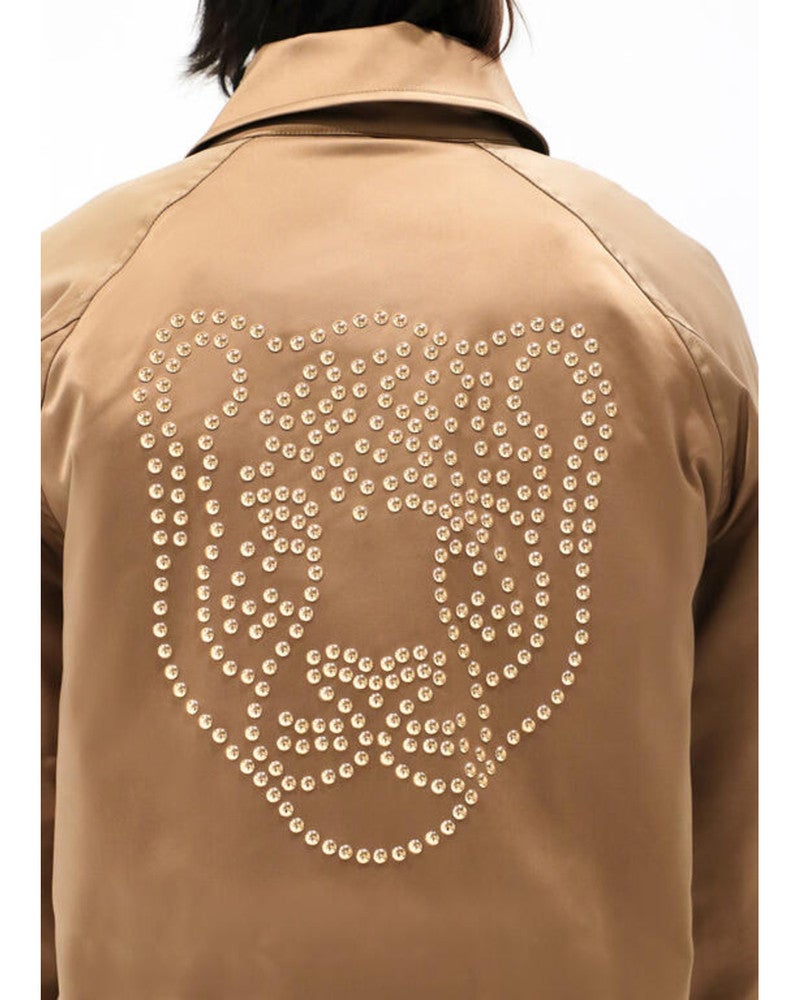 Satijnen Jacket Beige Satijnen Jacket Beige