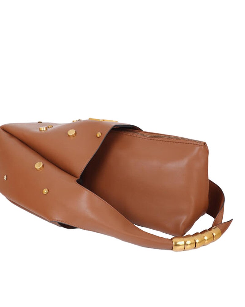 Schouder Met Studs Bruin 1 Schouder Met Studs Bruin 1