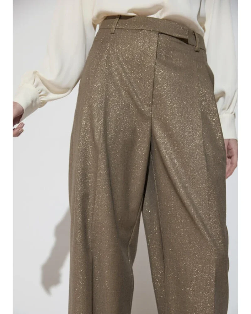 Glitterpantalon Goud Glitterpantalon Goud