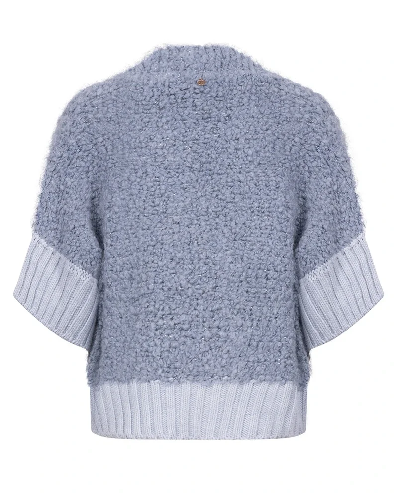 Bell Cardigan Licht Blauw Bell Cardigan Licht Blauw