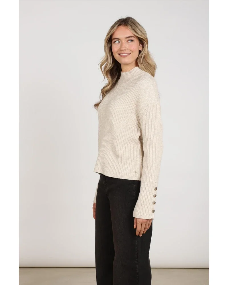Kimberlie Pullover Zand Kimberlie Pullover Zand