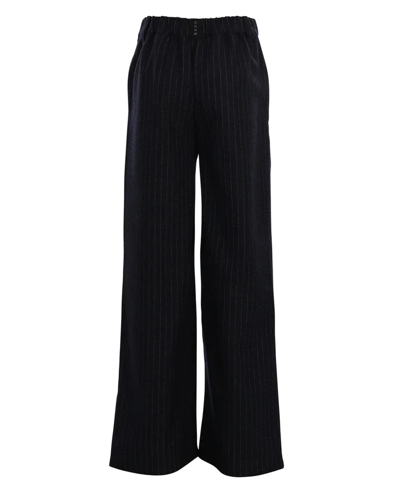 10sixteen Pantalon Pinstripe Donker Blauw 10sixteen Pantalon Pinstripe Donker Blauw