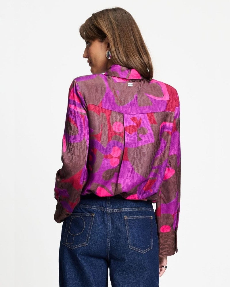 BLOUSE - Alex Colourful Bows Multi BLOUSE - Alex Colourful Bows Multi