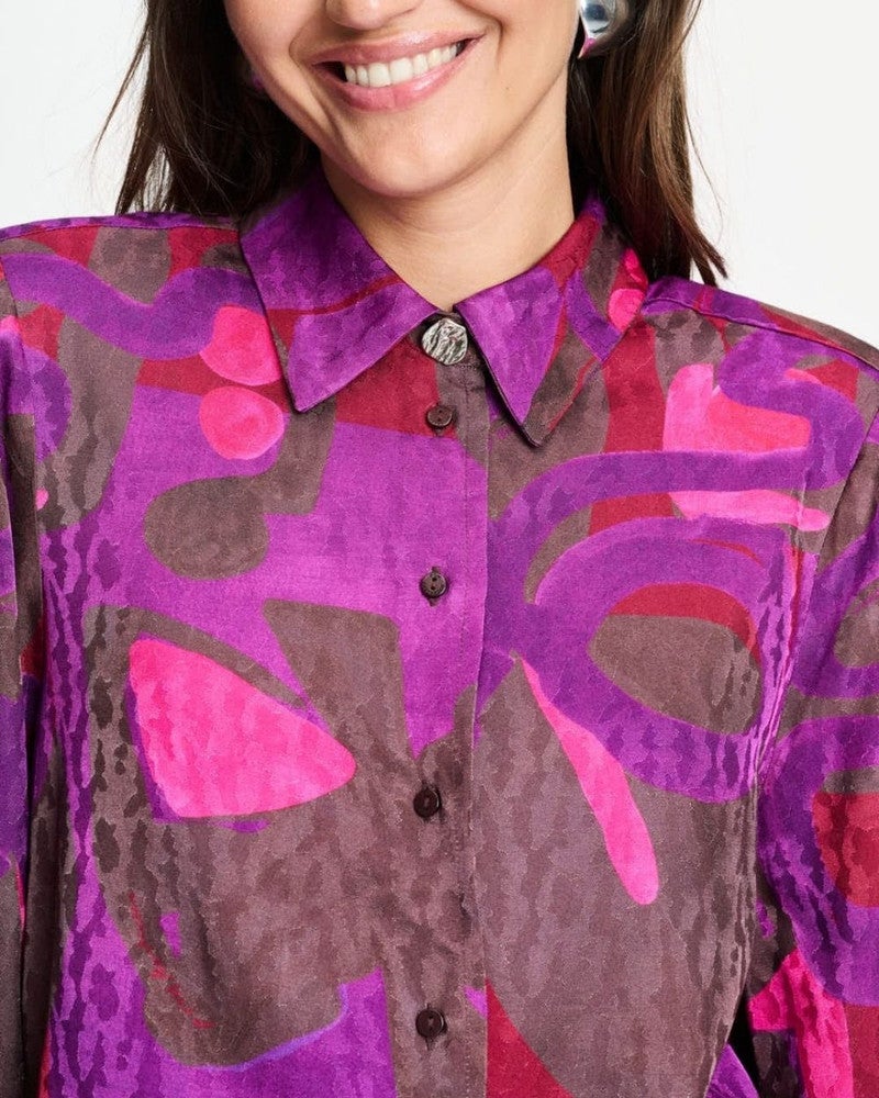 BLOUSE - Alex Colourful Bows Multi BLOUSE - Alex Colourful Bows Multi