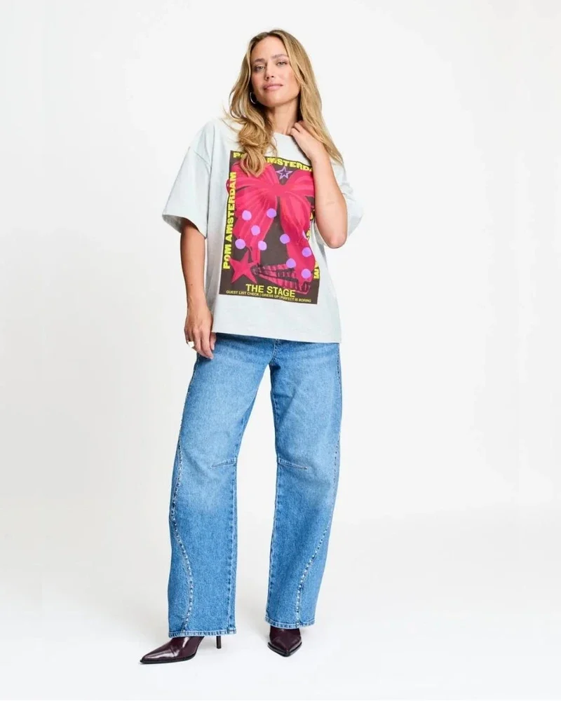 T-SHIRT - Tess The Stage Grijs T-SHIRT - Tess The Stage Grijs