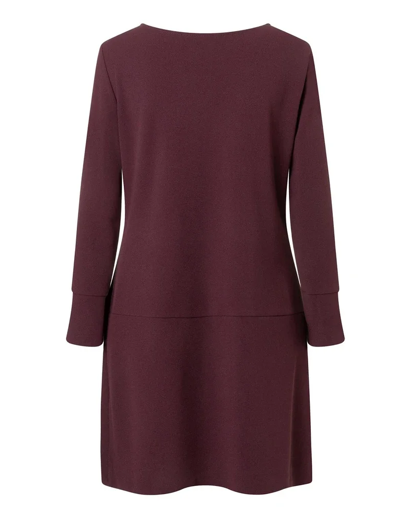 dress pleated skirt Rood dress pleated skirt Rood