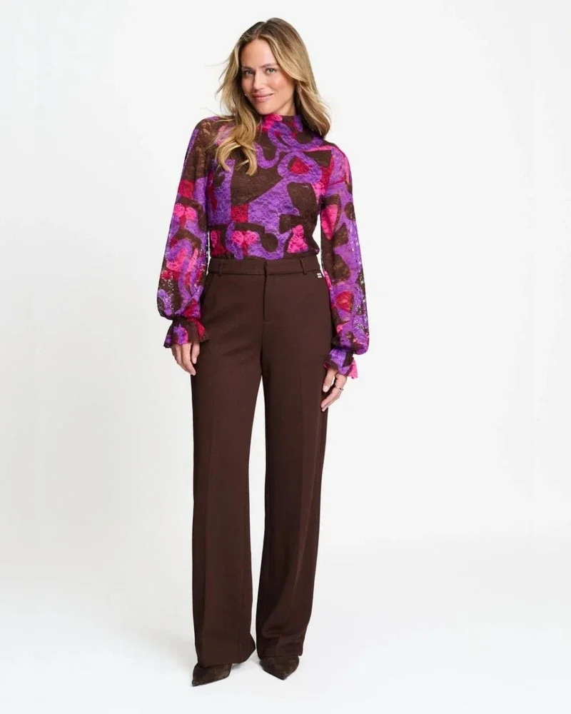 PANTS - Lara Chocolate Brown Bruin 1 PANTS - Lara Chocolate Brown Bruin 1