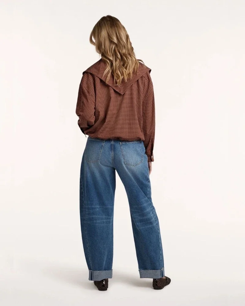 YANA BLOUSE RUIT Bruin 1 YANA BLOUSE RUIT Bruin 1