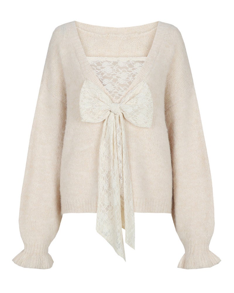 Caia knit sweater Beige Caia knit sweater Beige