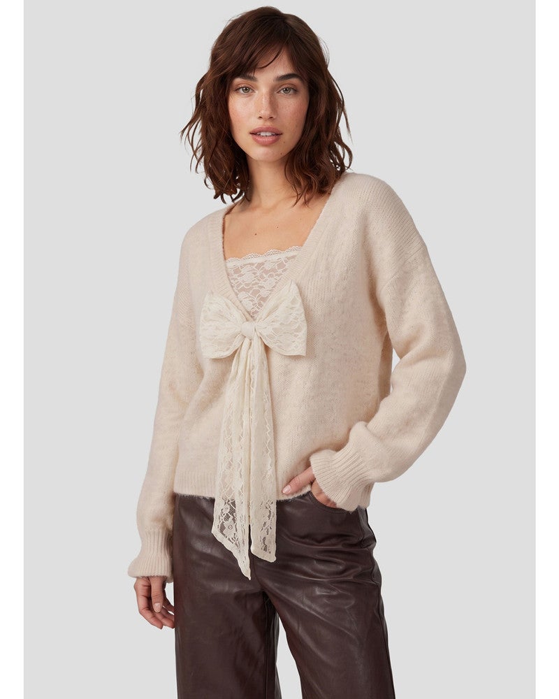Caia knit sweater Beige Caia knit sweater Beige