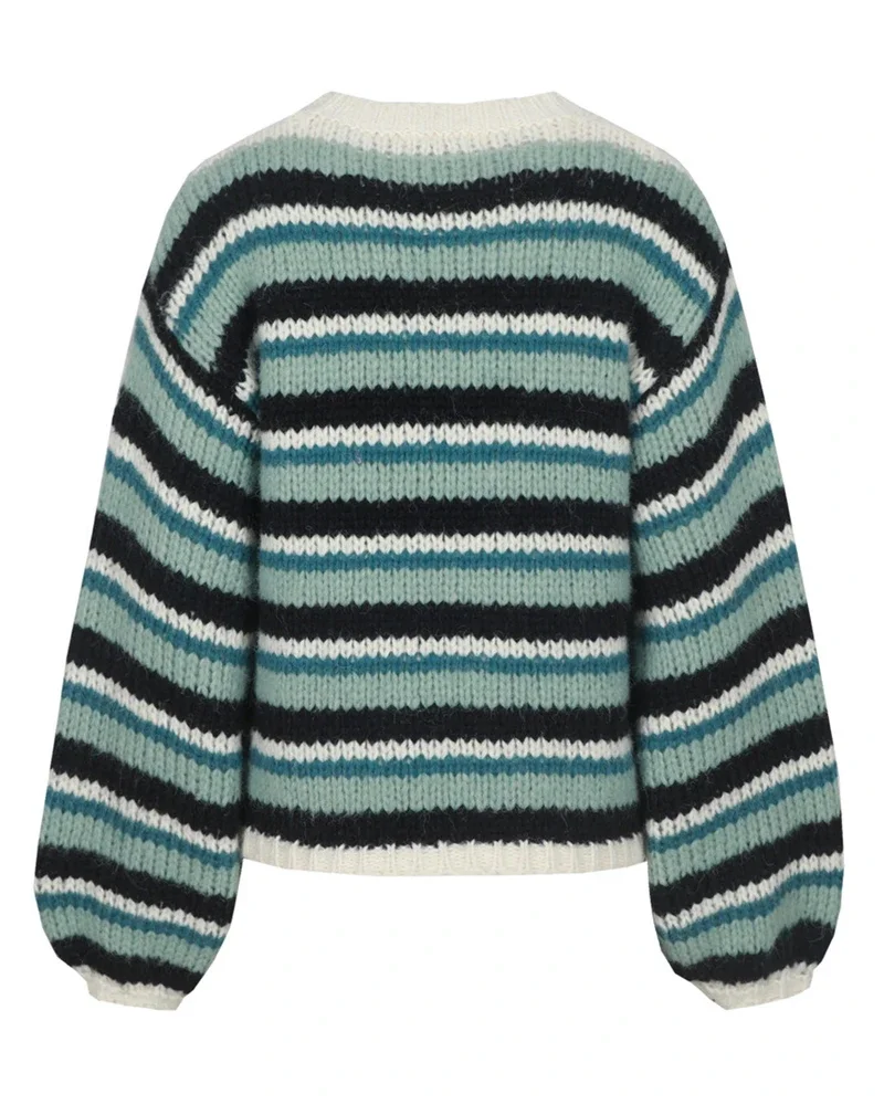 Dila knit sweater Blauw Dila knit sweater Blauw