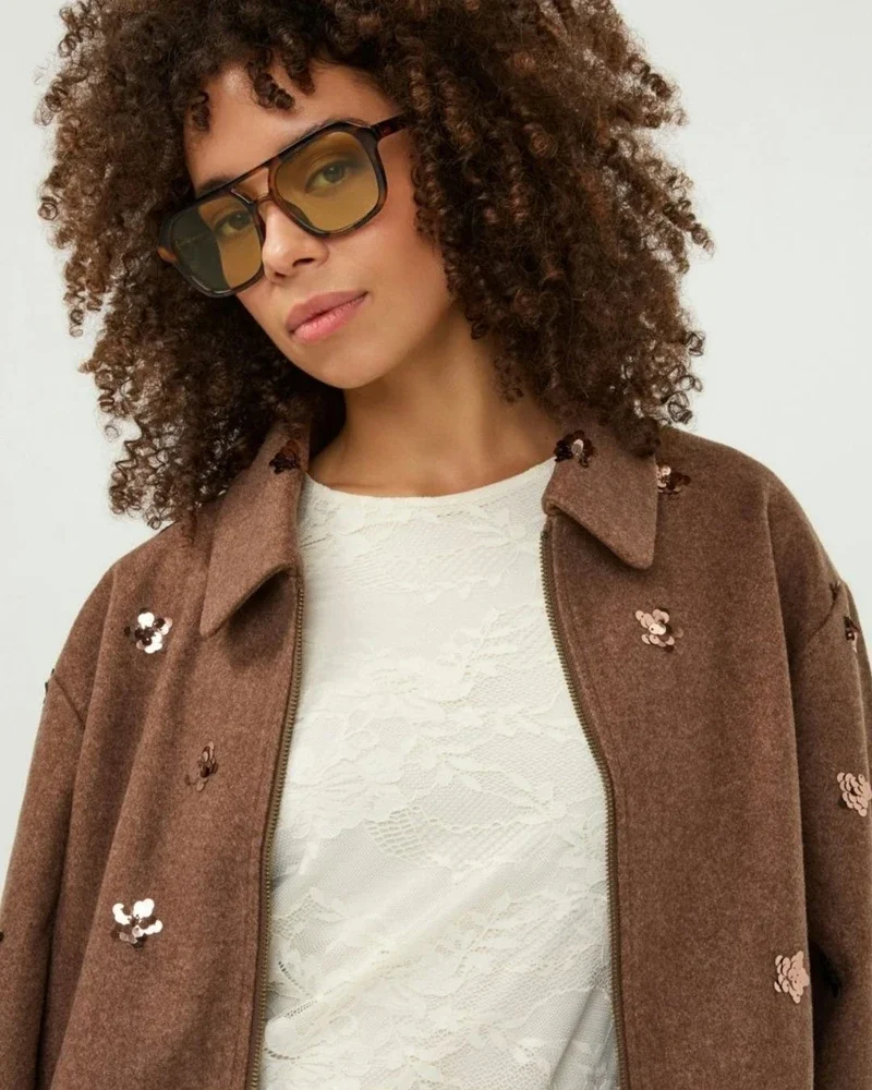 Jacket flowers Bruin 1 Jacket flowers Bruin 1