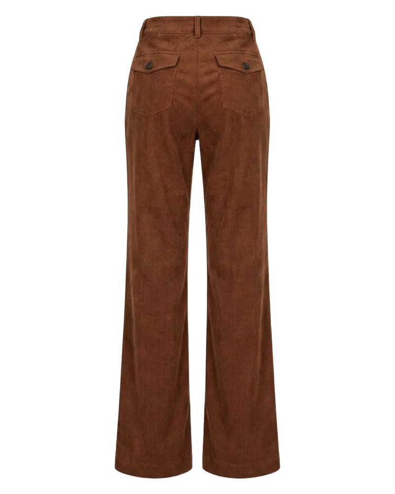 Broek Nova Rib Bruin 3 Broek Nova Rib Bruin 3