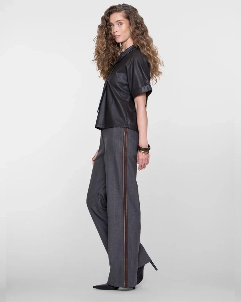 Pants pinstripe + tape Bruin 1 Pants pinstripe + tape Bruin 1