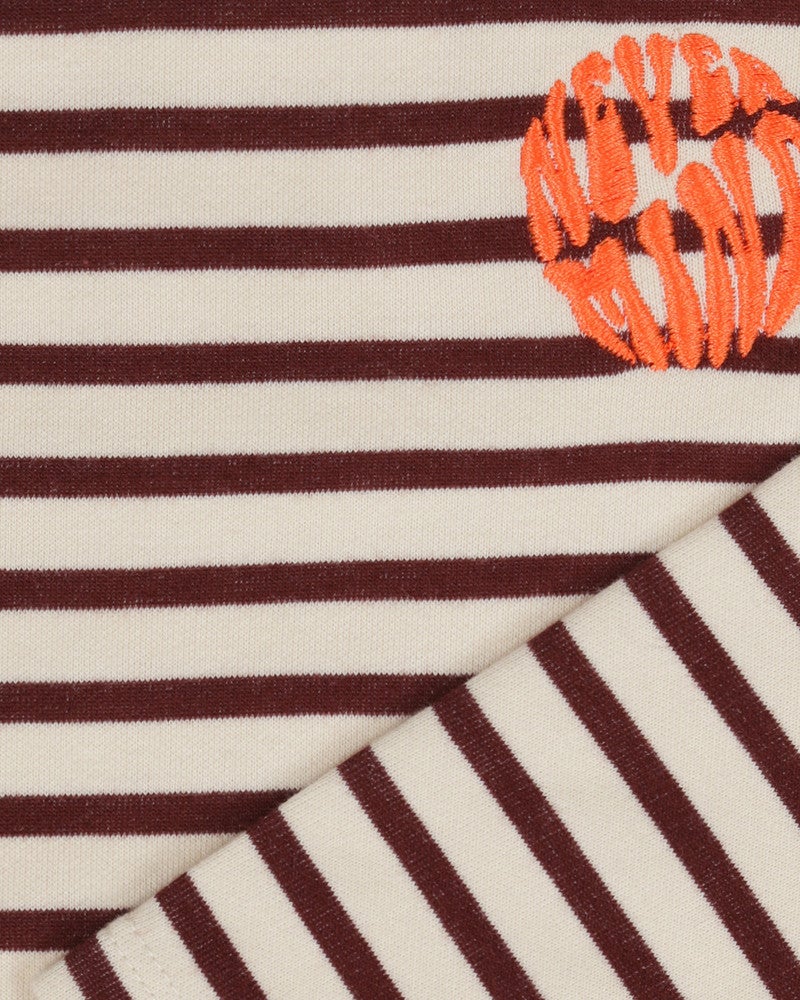 Concrete Striped Longsleeve Bordeaux Concrete Striped Longsleeve Bordeaux