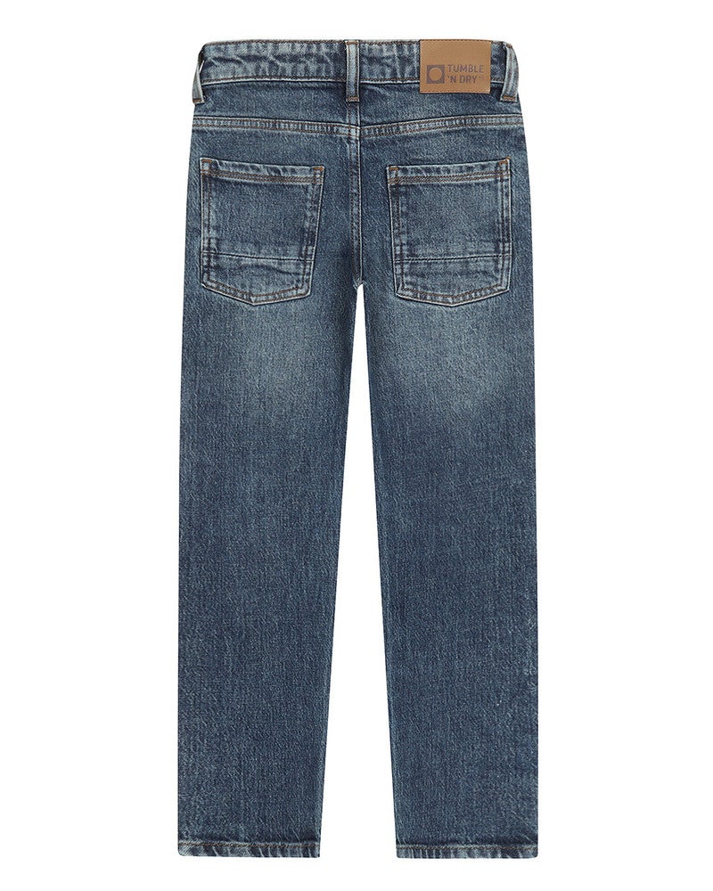 Josh Straight Jeans Blauw Josh Straight Jeans Blauw