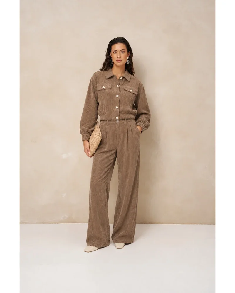 Jacket Jaxy - Corduroy Beige Jacket Jaxy - Corduroy Beige