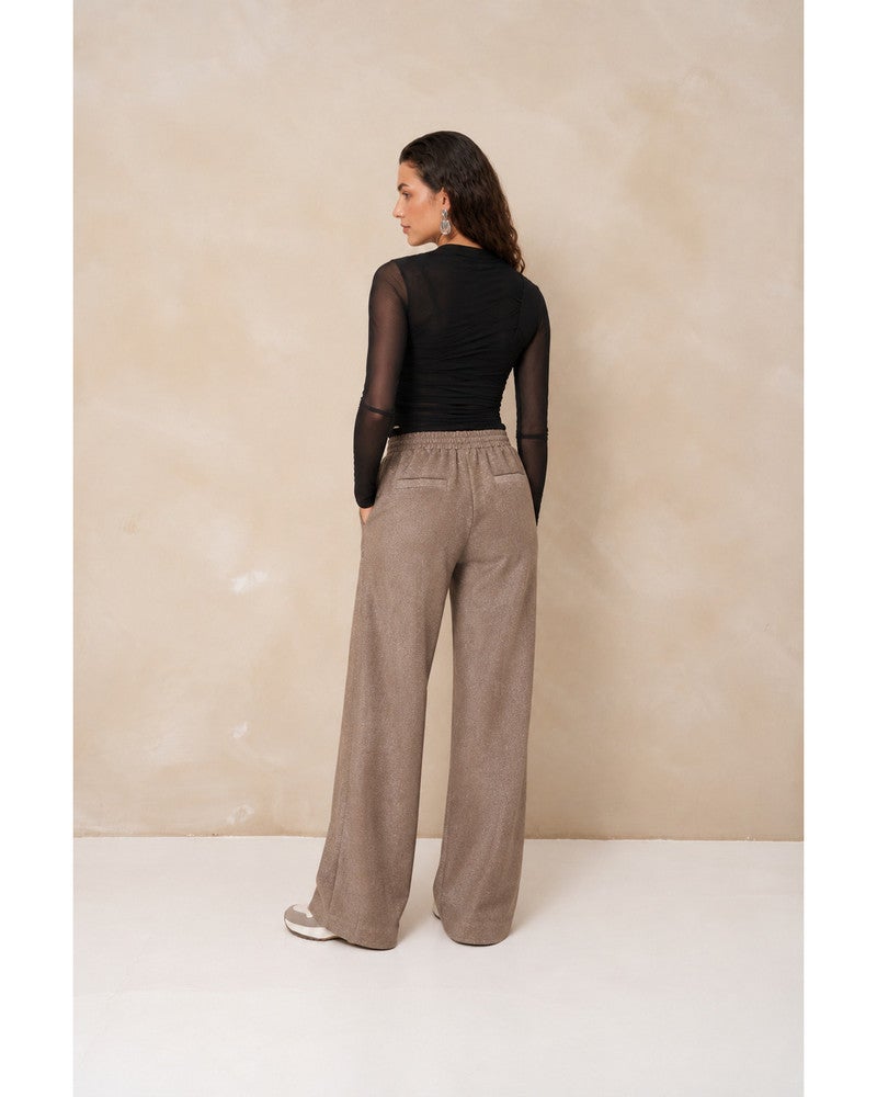 Top Jolien - Draped Mesh Zwart 1 Top Jolien - Draped Mesh Zwart 1