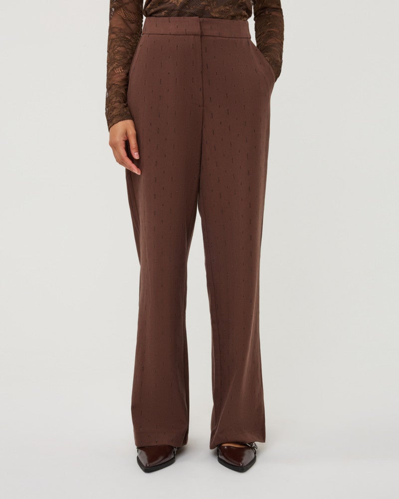 Trousers rhinestones Bruin 1 Trousers rhinestones Bruin 1