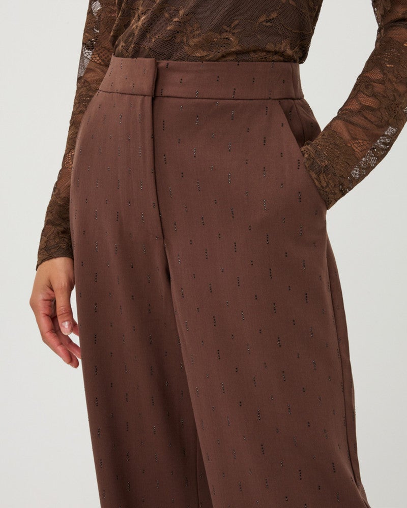 Trousers rhinestones Bruin 1 Trousers rhinestones Bruin 1
