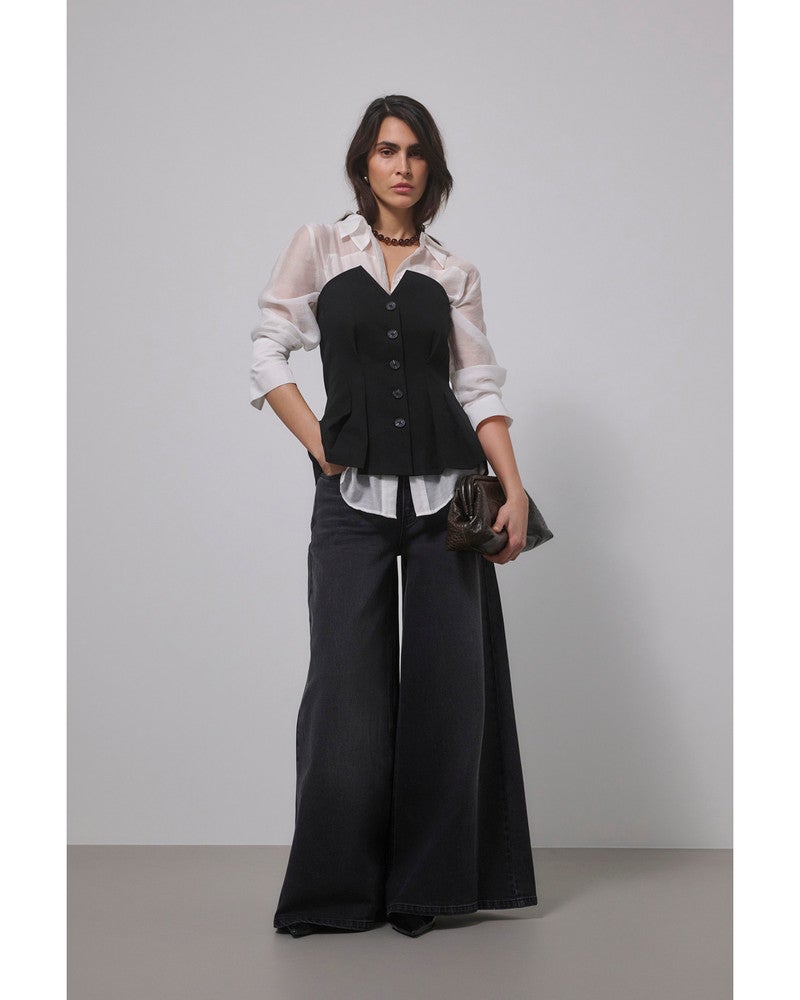 MWEvelina Shaped Top Zwart 1 MWEvelina Shaped Top Zwart 1