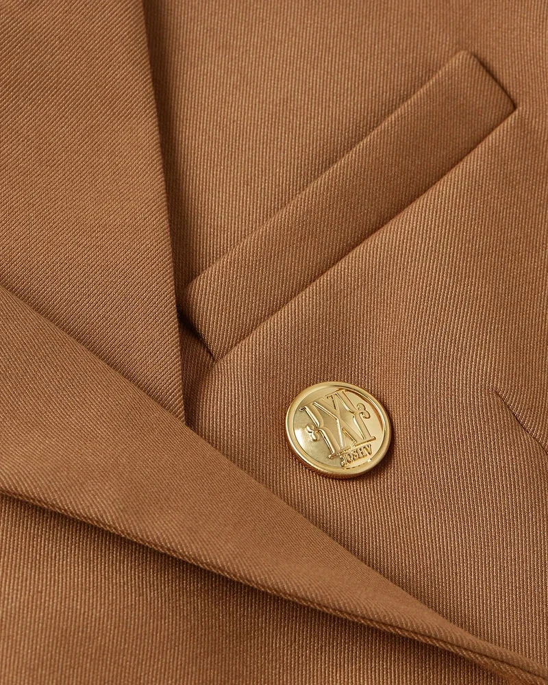 HEIDI fitted blazer Camel HEIDI fitted blazer Camel