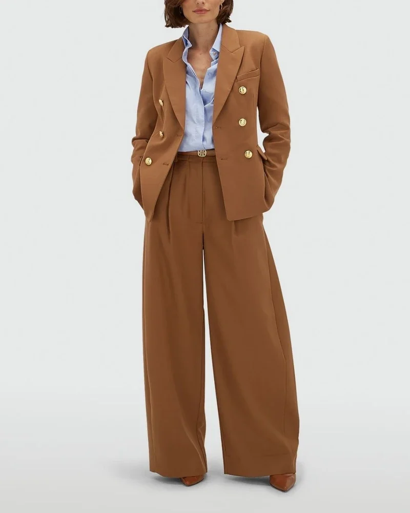 HEIDI fitted blazer Camel HEIDI fitted blazer Camel