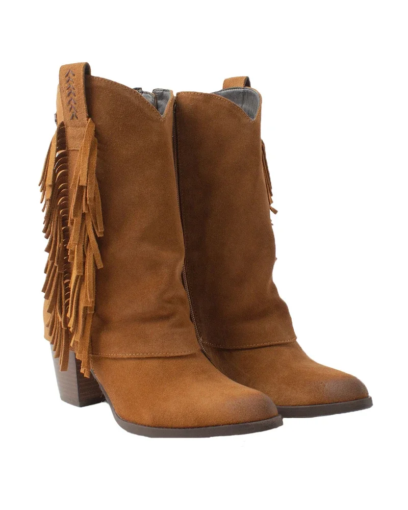 Emi tall boots fringes Bruin 1 Emi tall boots fringes Bruin 1