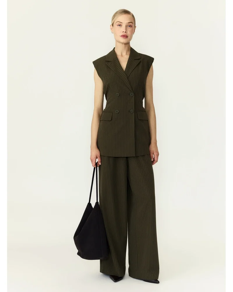 YASSHIMMA WAISTCOAT Groen YASSHIMMA WAISTCOAT Groen