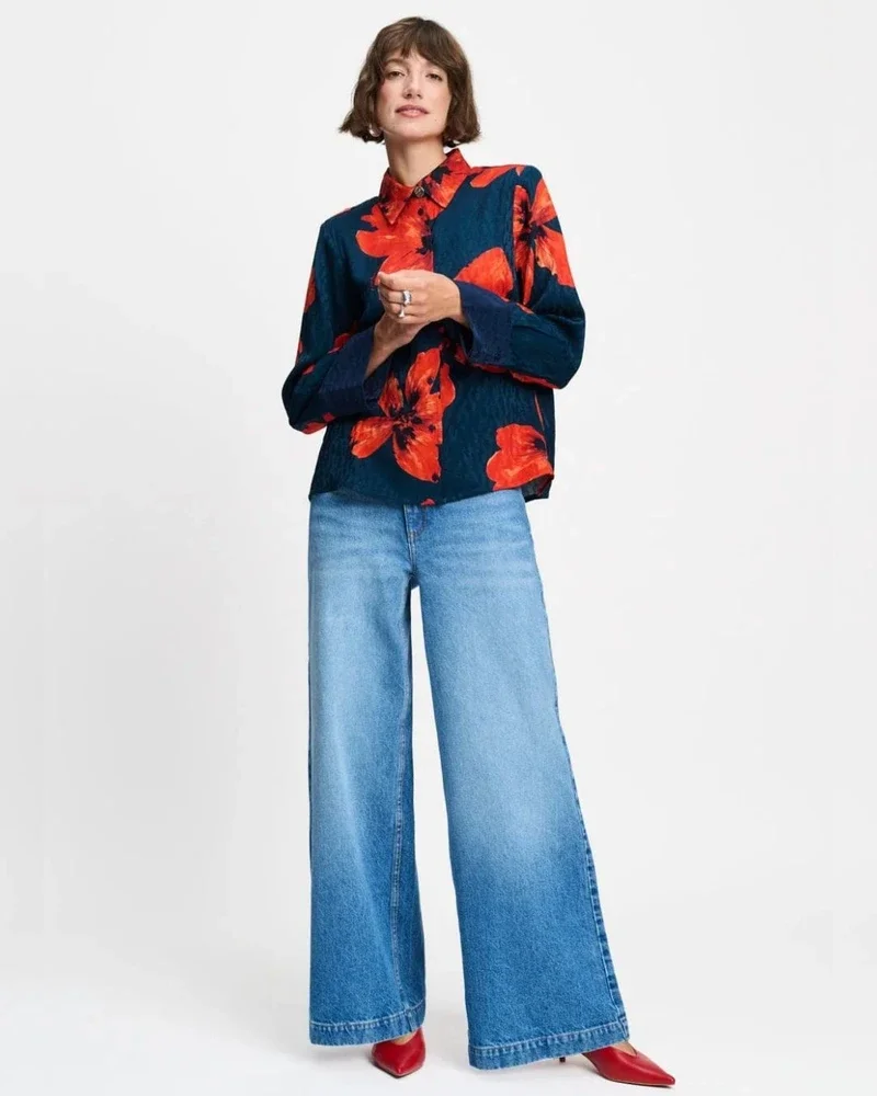 BLOUSE - Alex Bloom Rouge Multi BLOUSE - Alex Bloom Rouge Multi