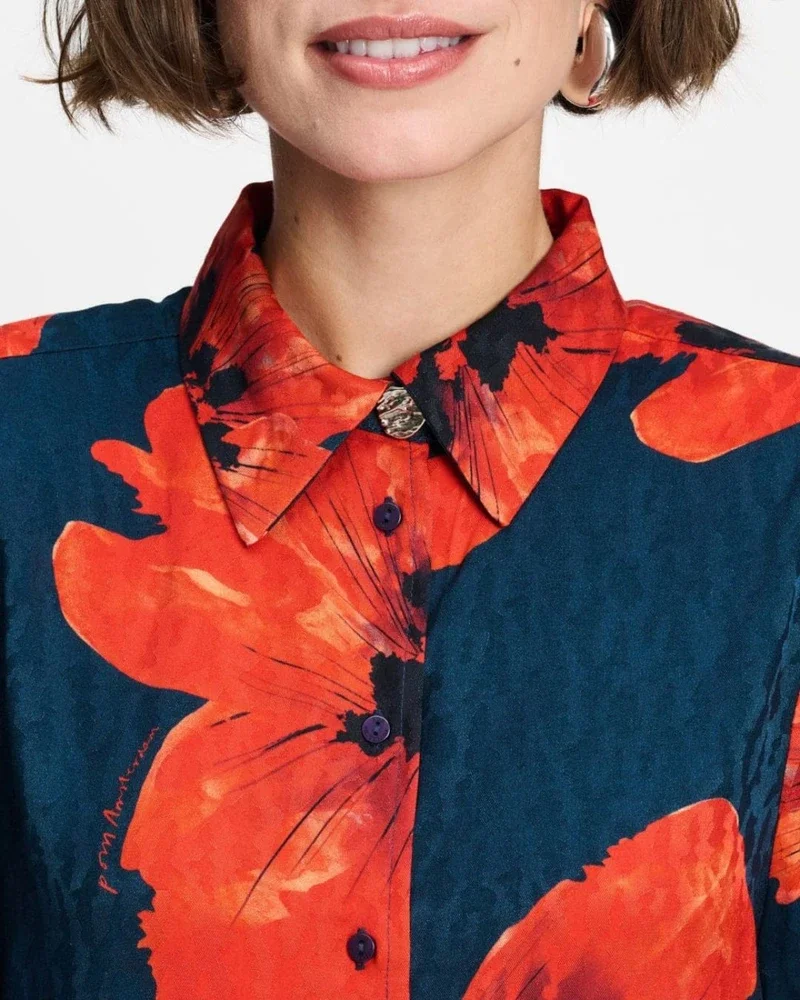 BLOUSE - Alex Bloom Rouge Multi BLOUSE - Alex Bloom Rouge Multi