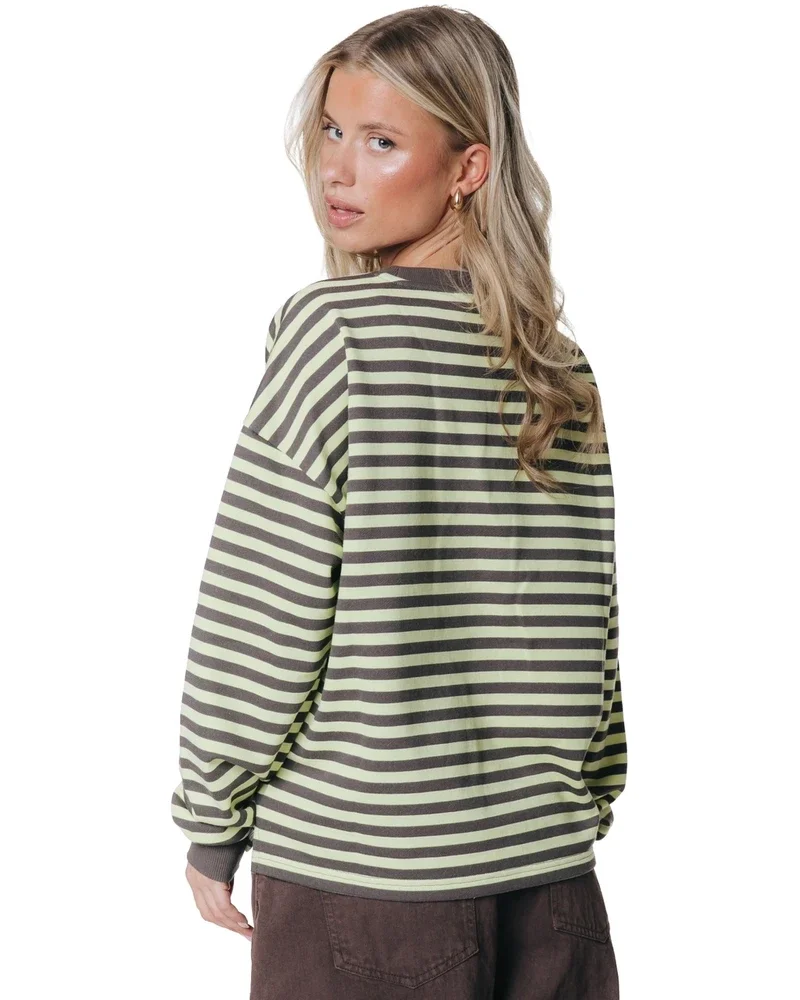 Multi Stripe Longsleeve Bruin 1 Multi Stripe Longsleeve Bruin 1