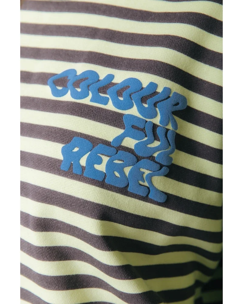 Multi Stripe Longsleeve Bruin 1 Multi Stripe Longsleeve Bruin 1