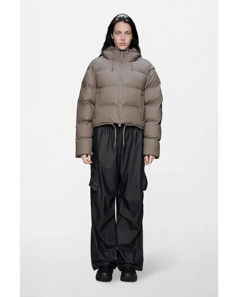 Alta Short Puffer Jacket W3T3 Grijs Alta Short Puffer Jacket W3T3 Grijs