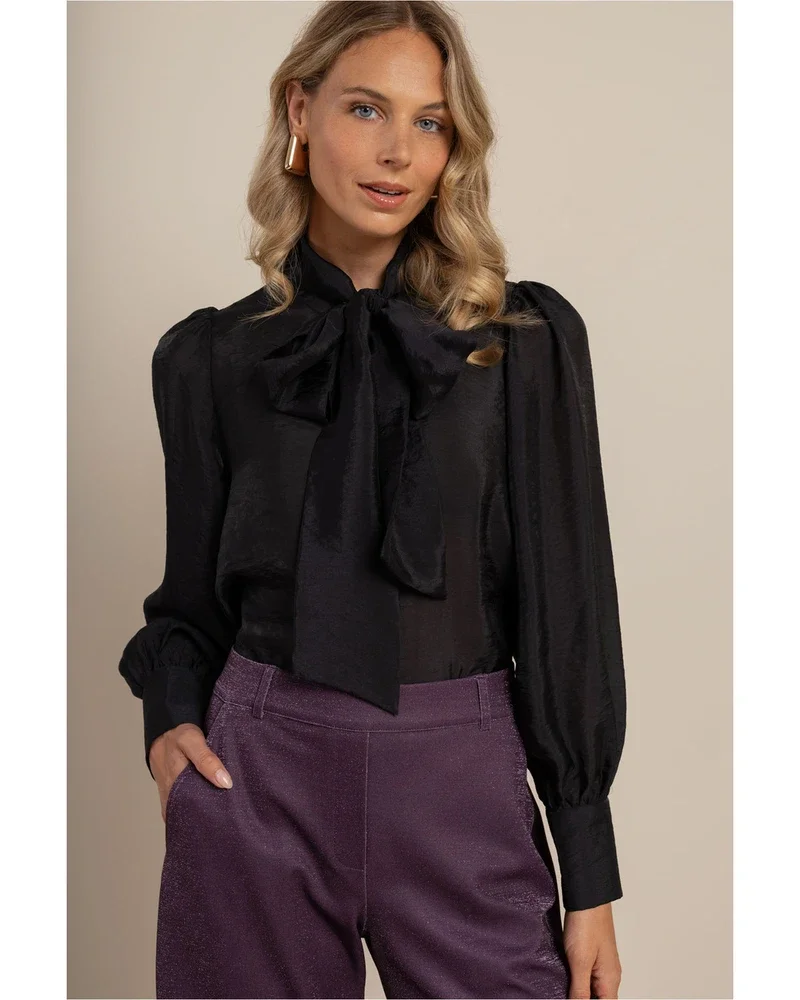 Marije blouse Zwart 1 Marije blouse Zwart 1