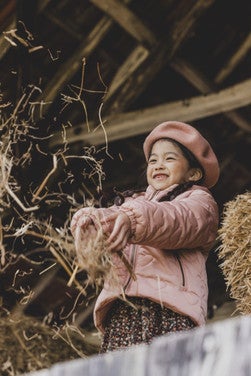 Little French Beret 7950 Roze KL