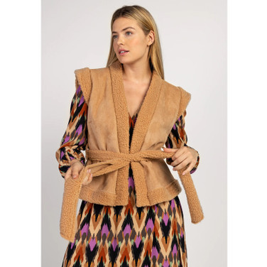 Teddy Pes Gilet Rood KL