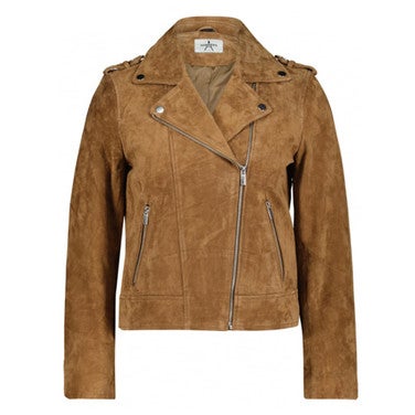 Leather Jacket 46852 Camel KL