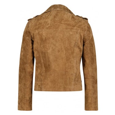 Leather Jacket 46852 Camel KL