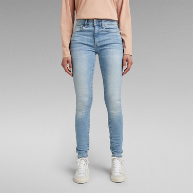 3301 Skinny Women Blauw KL