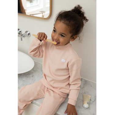 Pyjama Wafel Basic Roze KL