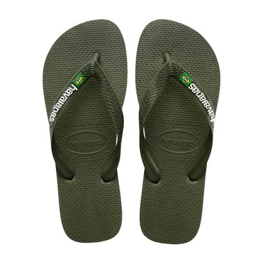 Havaianas Kids logo Brasil Groen KL