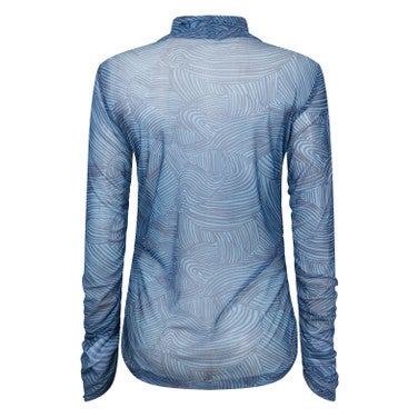 Mascha printed top Blauw KL