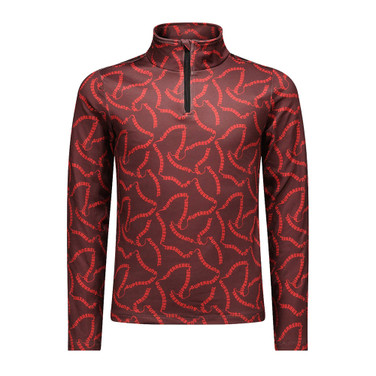 Spurt Ski Pullie Fancy Tape Zipper Rood KL