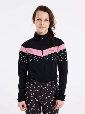 Cedark JR 1/4 Zip Top Zwart KL