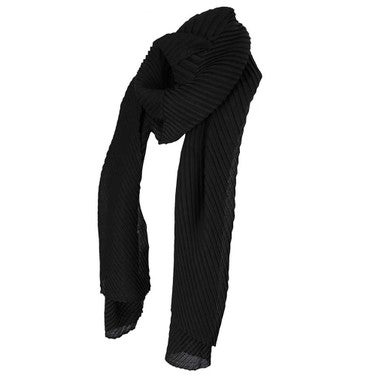 Ladies Printed Scarf Oblong 70x200 352 Zwart