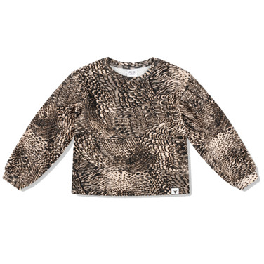 Knitted Feather Animal Top Animal Multi KL