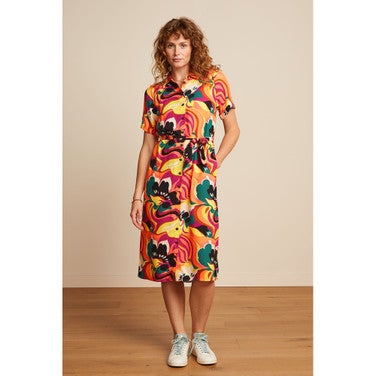 Carina Tunic Dress Aurelio Oranje KL