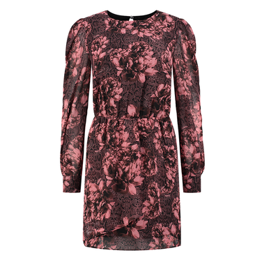 Abilena Rose Snake Dress Rood KL