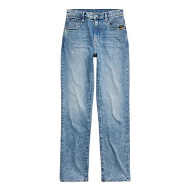 Viktoria High Straight Wmn Blauw